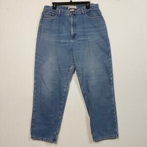 L.L. Bean Double L Flannel Lined Relaxed Fit Jeans